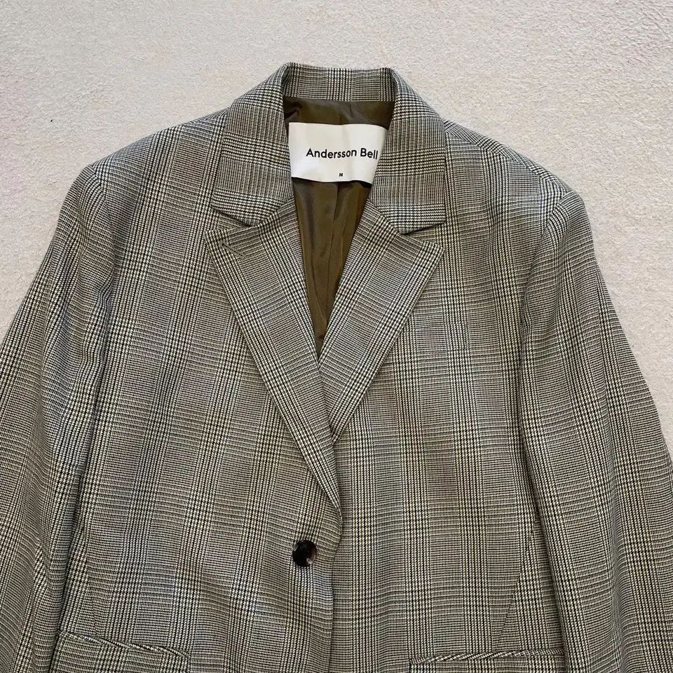 Andersson Bell アンダースンベル レオ グレン チェック ブレザー ジャケット M