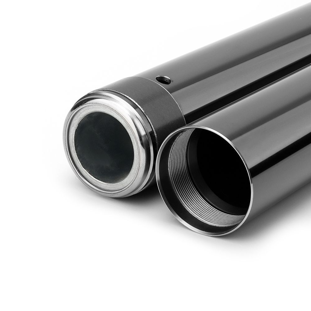 XB372 上メッキ GPZ1100 ZXR10E ZX1100 41MM 純正品番44013-1408に対応 インナーチューブ ブラック２本