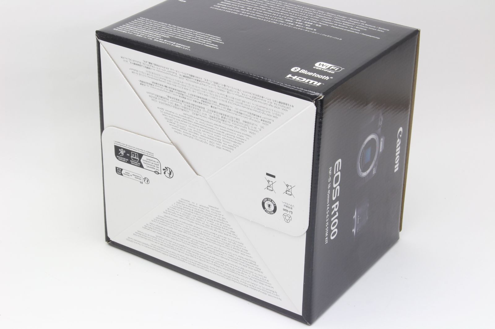 有名ブランドも見つかる! Canon キヤノン EOS R100 RF-S 18-45mm レンズキット 初期不良返品無料 9-88 海外通販!