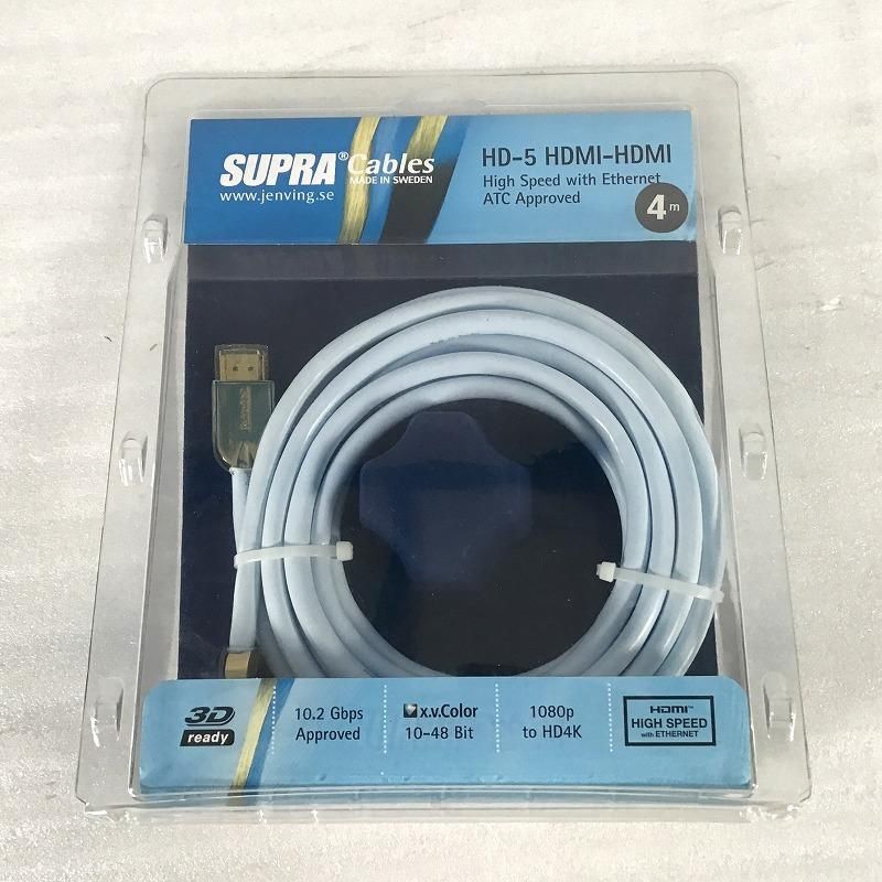 SAEC サエクコマース テレビ・レコーダーその他 HDMIケーブル 4m SUPRA 