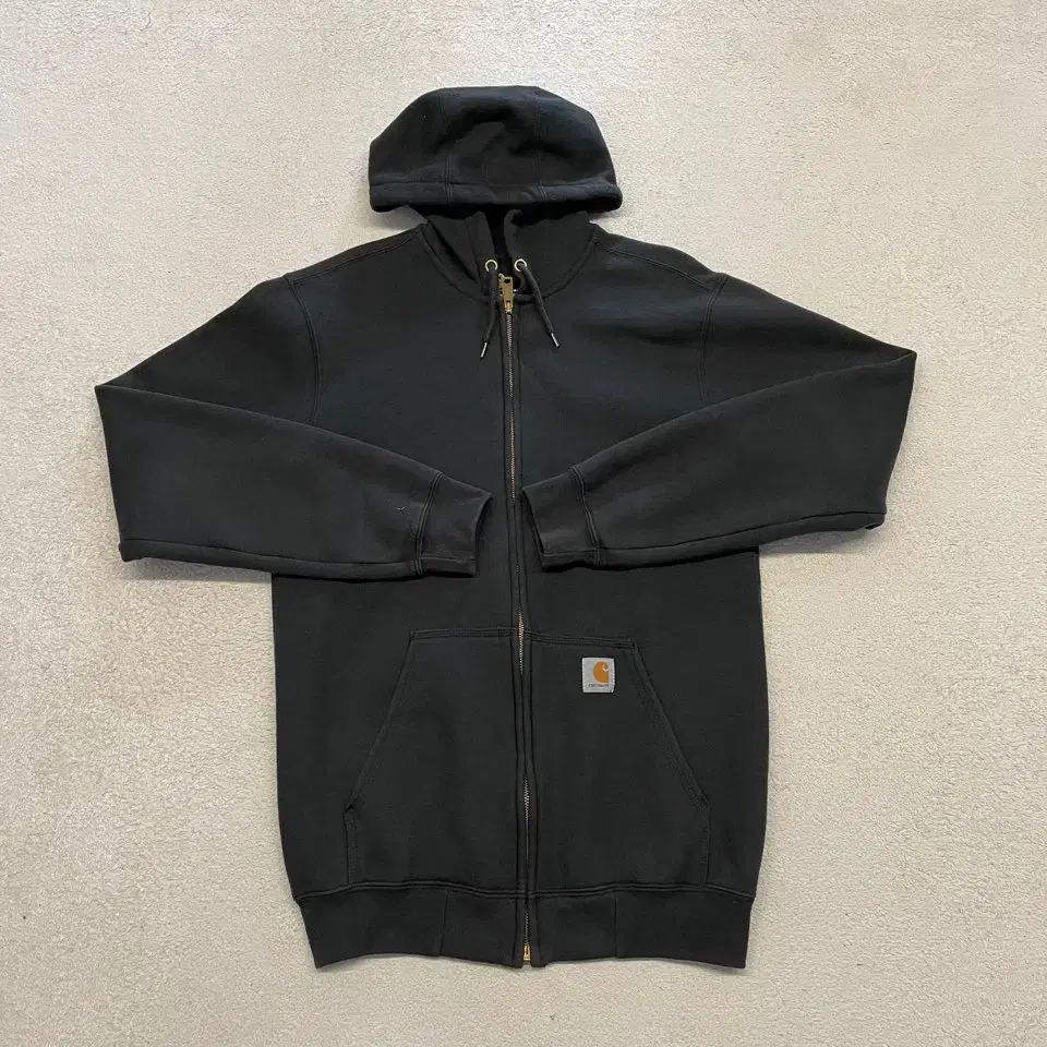 あっち　Carhartt ダークグレー フード付きジャケット Carhartt(カーハート) 裏起毛 ダークグレー フード付き ジップ