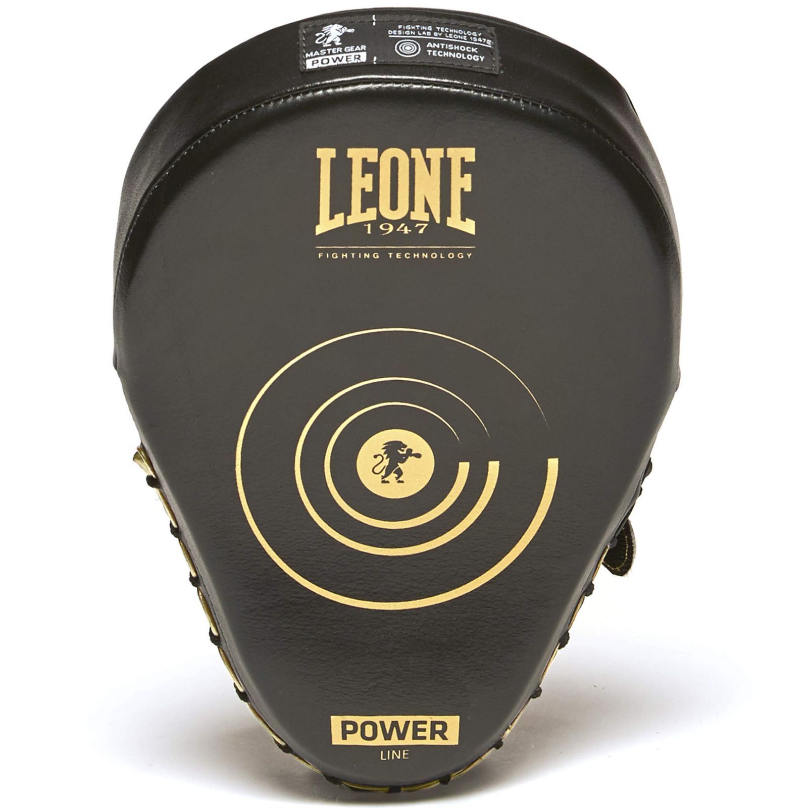 数量 POWER LINE PUNCH パンチミット MITTS トレーニング バッファローレザー 格闘技 面ファスナー固定あり カーブあり ボクシング ブラック 1947 ワンサイズ GM410 LEONE 正規品