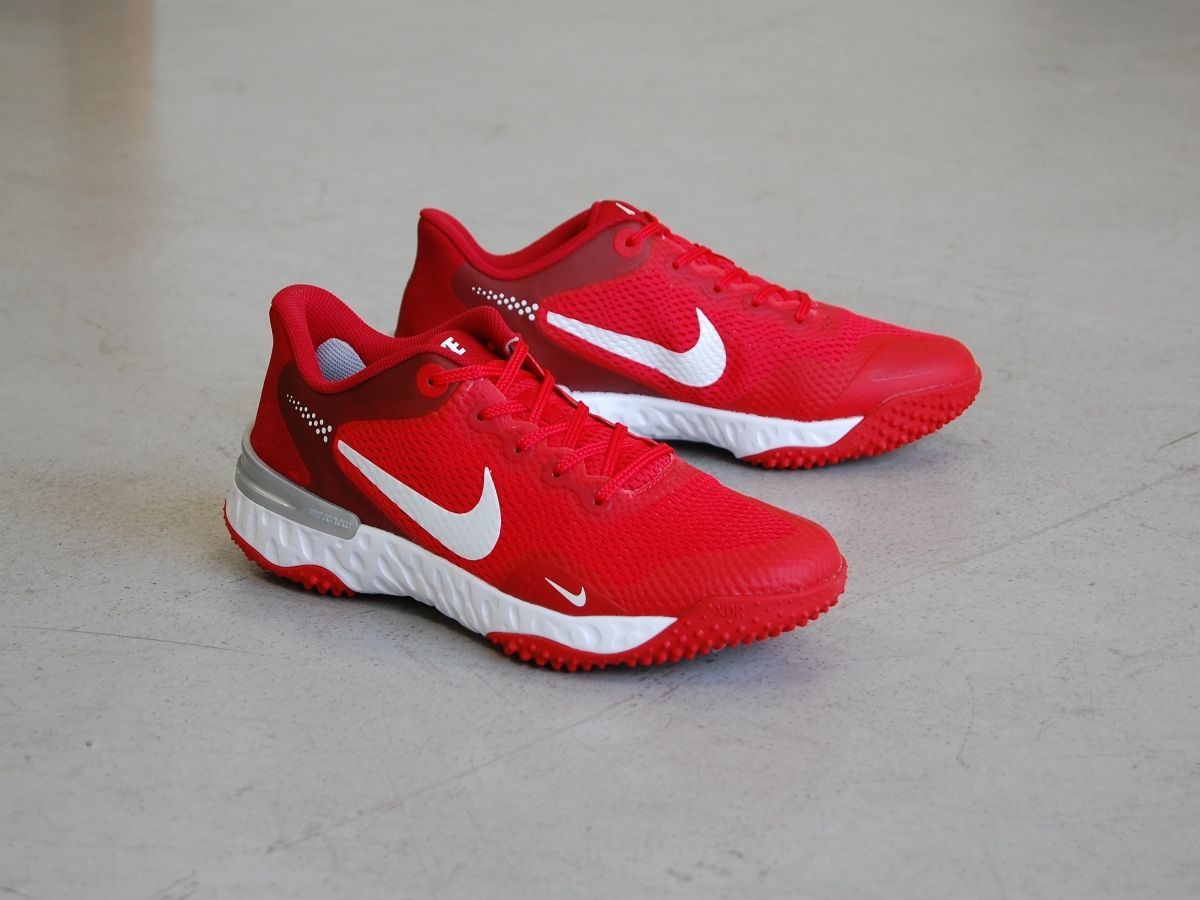 NIKE alpha huarache エリート3 野球 トレーニングシューズ NIKE Alpha Huarache Elite 3 Turf university red/white ナイキ