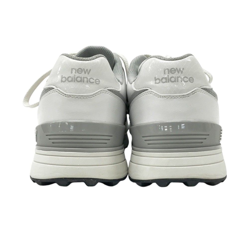 NEW BALANCE GOLF ニューバランス 2025年モデル UGS574 ゴルフシューズ スパイクレス スニーカー  ホワイト系 29 [240101456023] ゴルフウェア メンズ ストスト NEW BALANCE GOLF ニューバランス 2025年モデル UGS574 ゴルフ