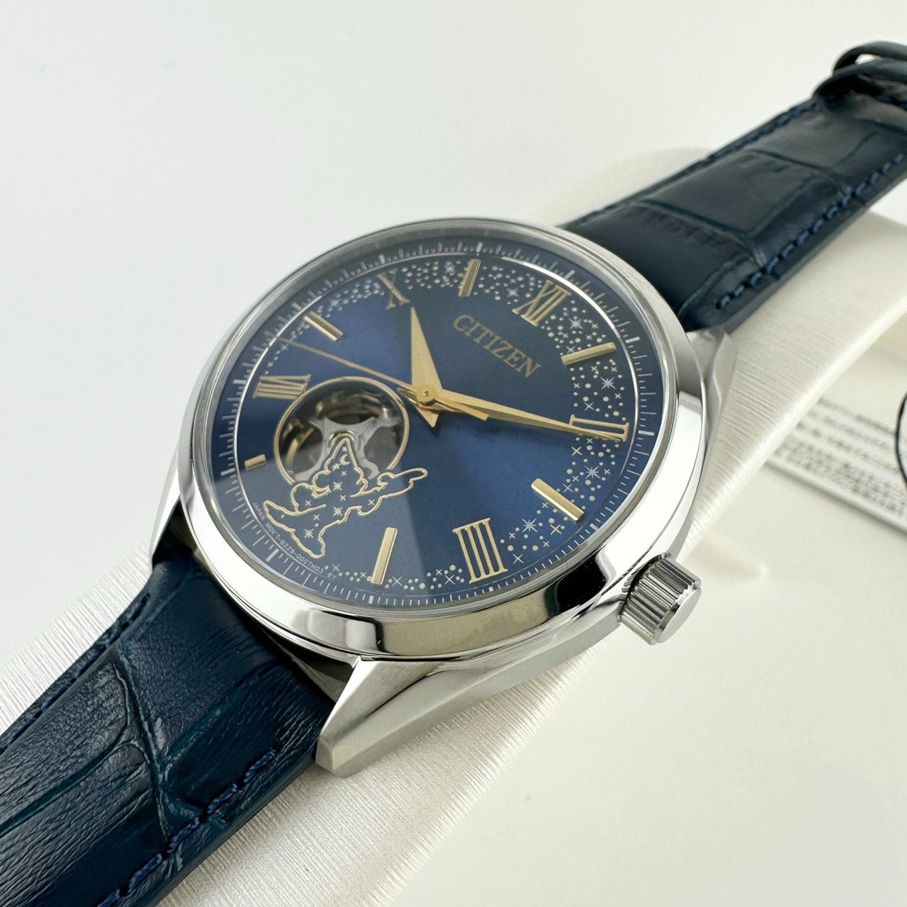 ♥ シチズン CITIZEN 腕時計 CITIZEN Disney Collection モチーフ Disney FANTASIA メカニカル 機械式腕時計 防水 青 正規品 NH9115-02L メンズ ブルー 正規品