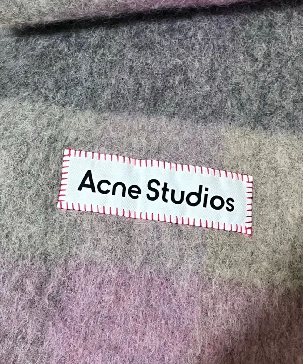 アクネ Acne Studiosチェックマフラー 大判 韓国 Acne Studios(アクネ
