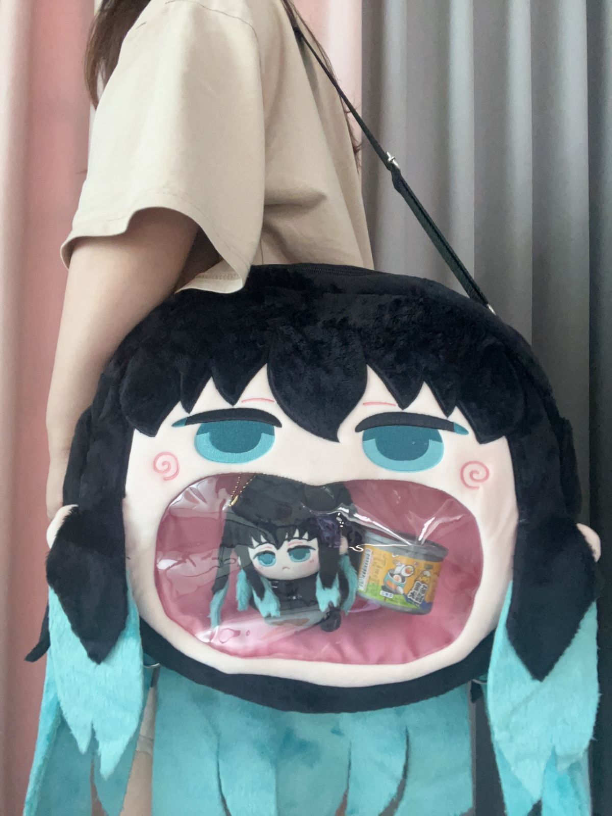 鬼滅の刃 時透無一郎 痛バッグ ショルダー アニメ 日常用 可愛い