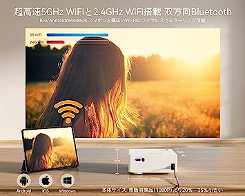 クリスマスローズ 新品！超高速プロジェクター＆テレビ代わり