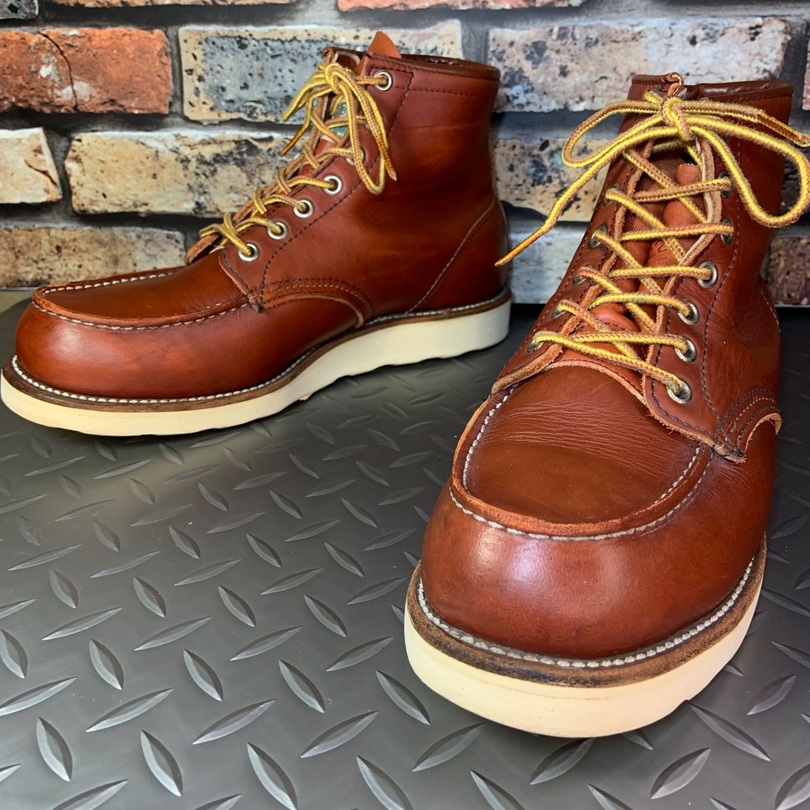 レッドウィング　表四角犬タグ　８E REDWING RW-8176 四角犬タグ 99年製 - 赤い羽BLOG