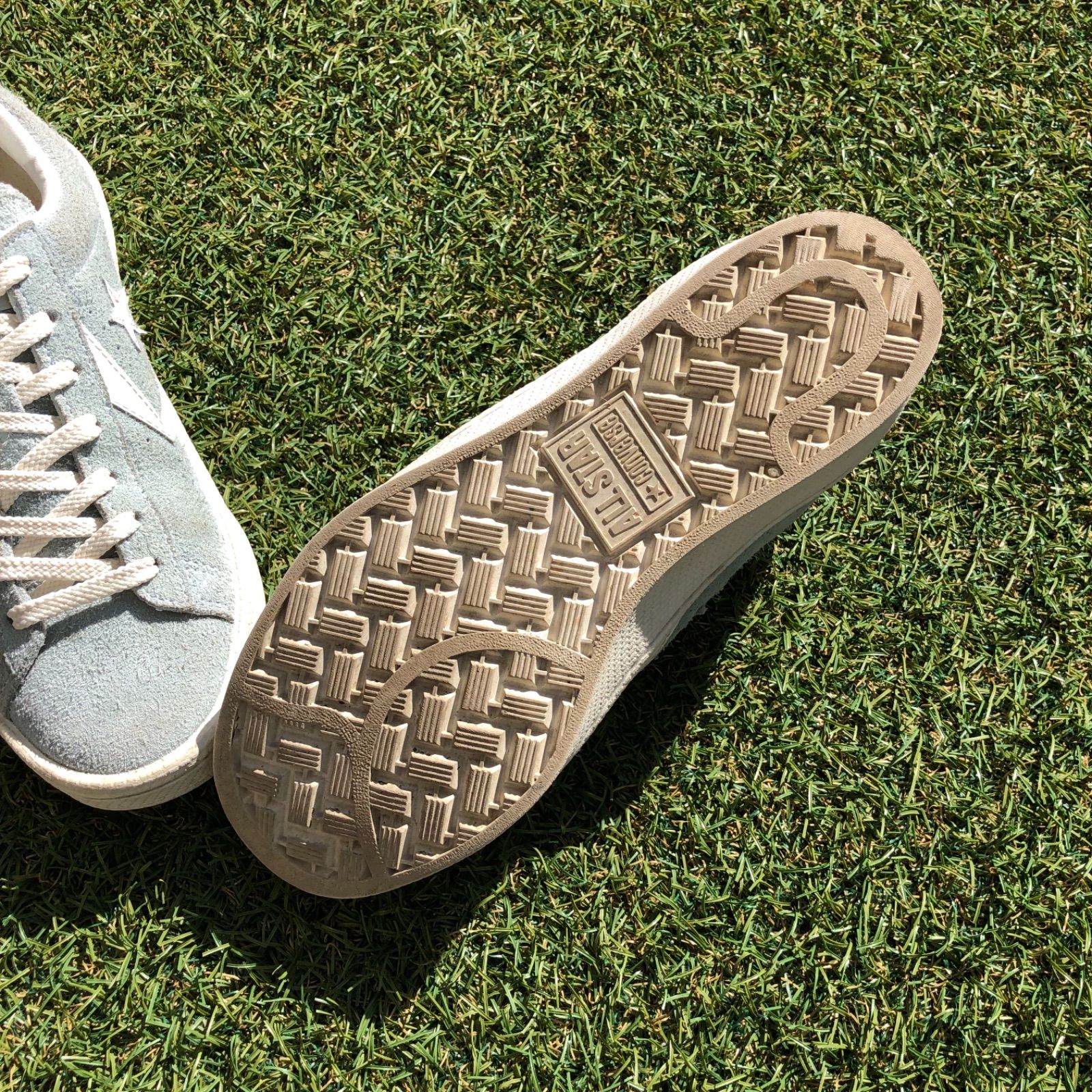 美品23 converse コンバース プロレザー スエード OX C94 - メルカリ