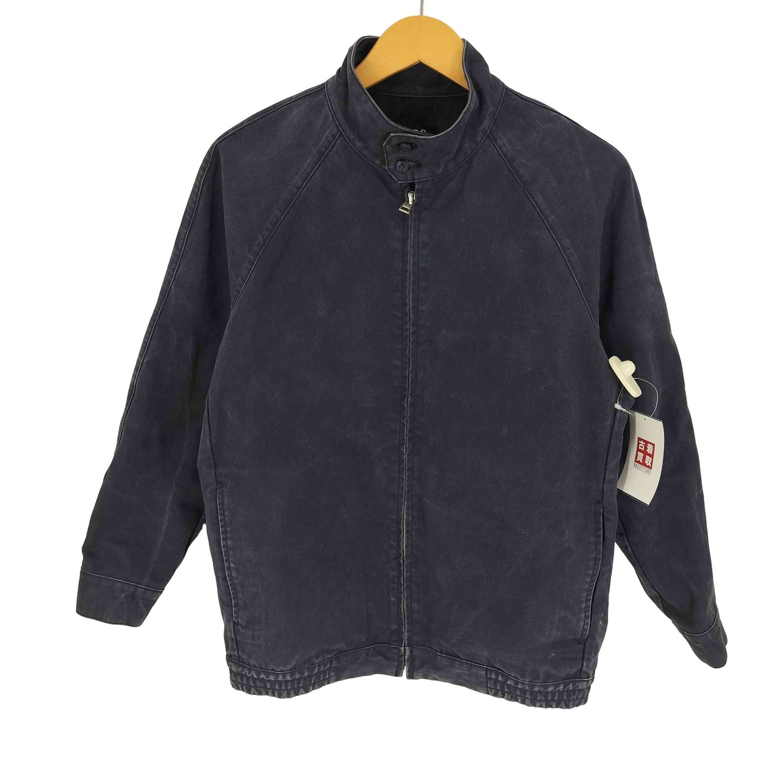 アーペーセー A.P.C. コットンツイル ラグランスリーブ スタンドネック 