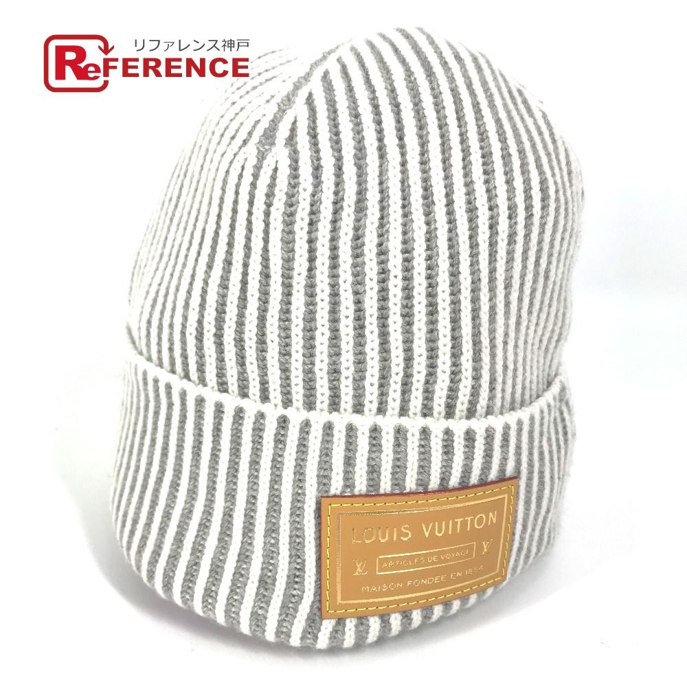ヴィトン M92566 ビーニー ネヴァーフル ニットキャップ グレー
