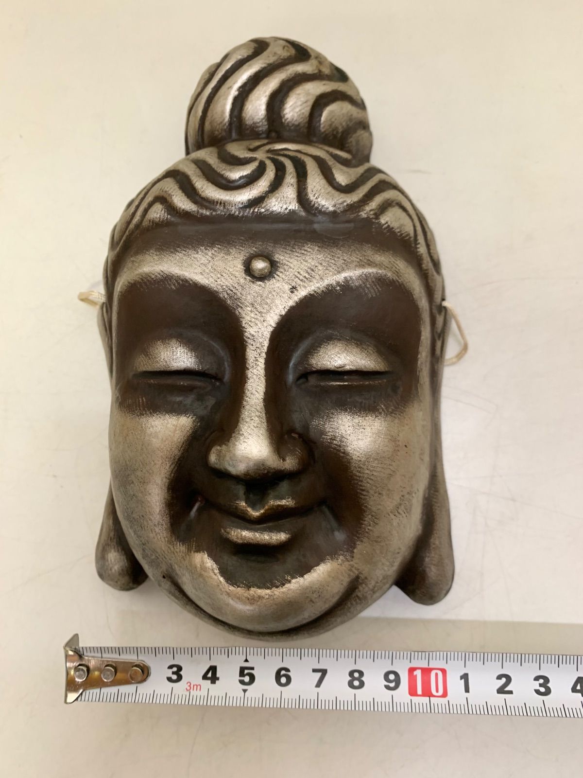 ★ 長澤氏春作 磁器製能面 釈迦 日本能面協会 フランクリン画廊 ☆ 長澤氏春作 磁器製能面 釈迦 日本能面協会 フランクリン画廊