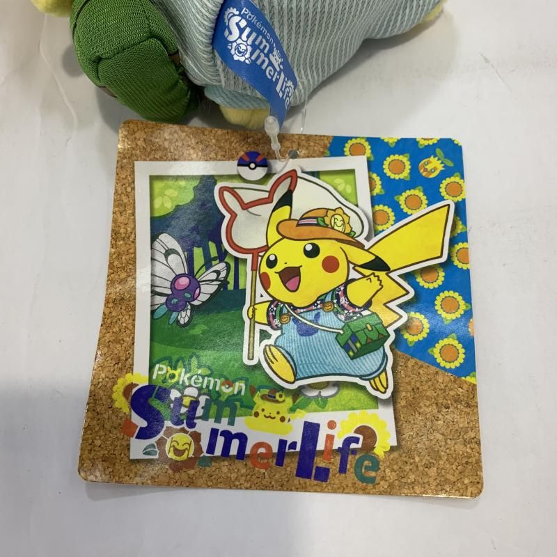 中古】タグ付)ピカチュウ Pokemon Summer Life ぬいぐるみ