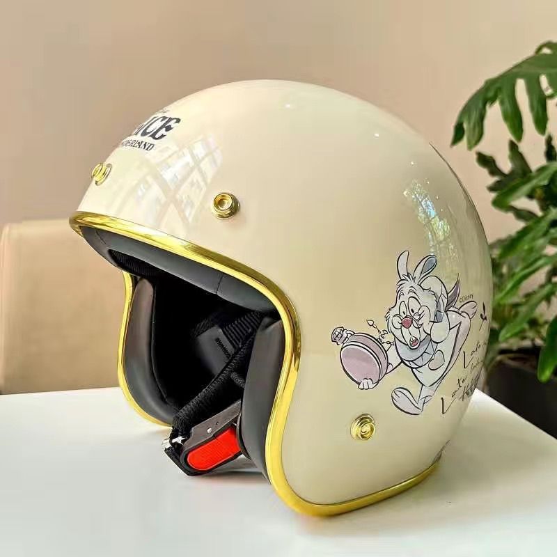 EVOキャラクターヘルメット 軽量可愛いジェットヘルメット子供用大人用