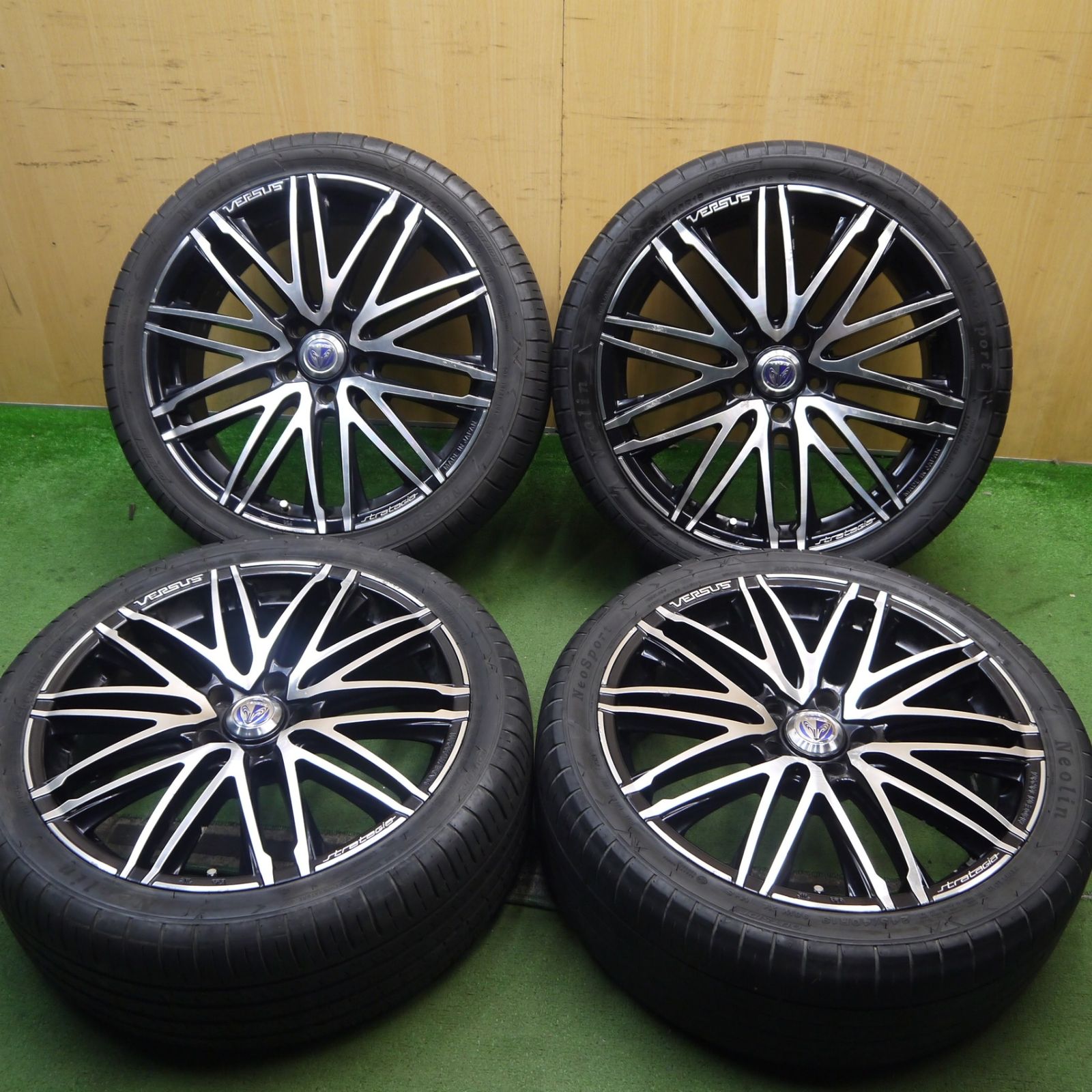 4本価格！21年☆RAYS VERSUS VALORE 245/40R19 ネオリン ネオスポーツ 