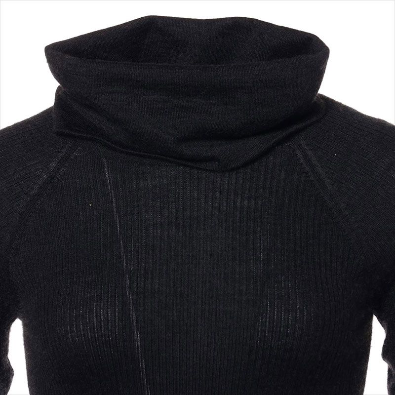 CHANEL シャネル ニット 05A カシミヤ×シルク タートルネックニット  