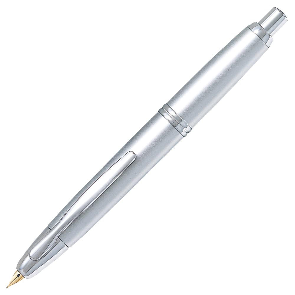 数量 PILOT 万年筆 マンネンヒツ キャップレス S M シルバー FCN1MRSM