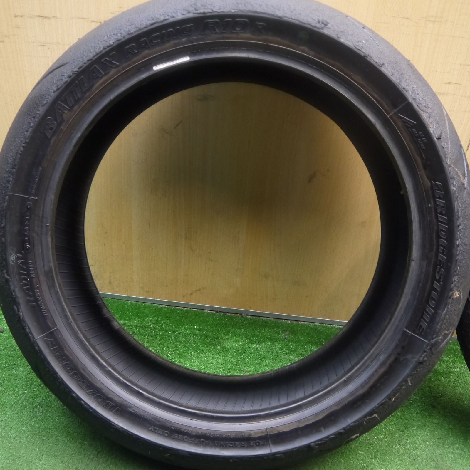 前後2本セット バイク タイヤ 120 600R17 180 640R17 ブリヂストン バトラックス レーシング R10 CBR600RR 等 5092210Hノタ BRIGHTFACE_UK