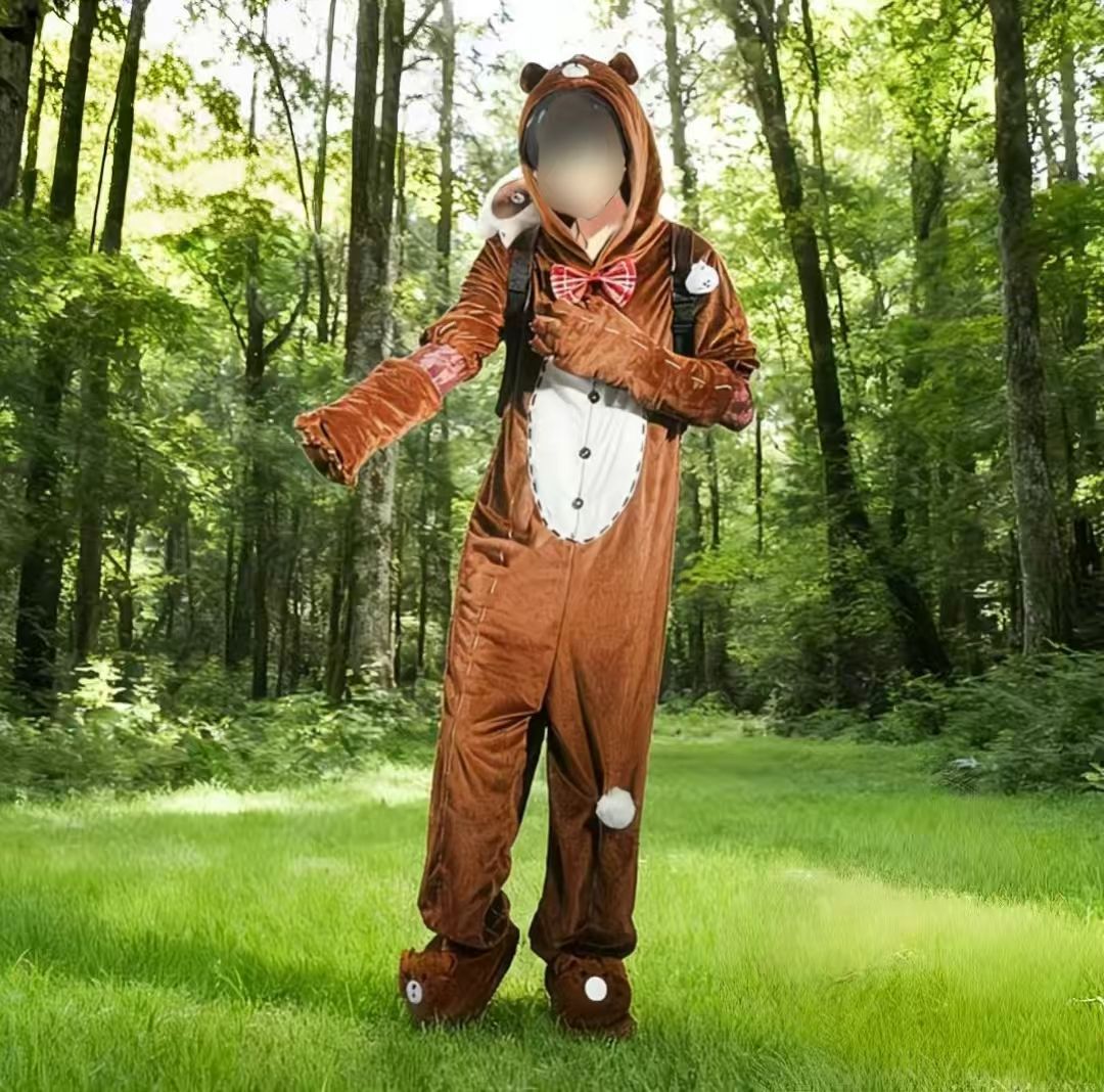 第五人格 コスプレ 傭兵 ネイサン ブラウンベア コスチューム フルセット ゲーム衣装 二次元 イベント メンズ