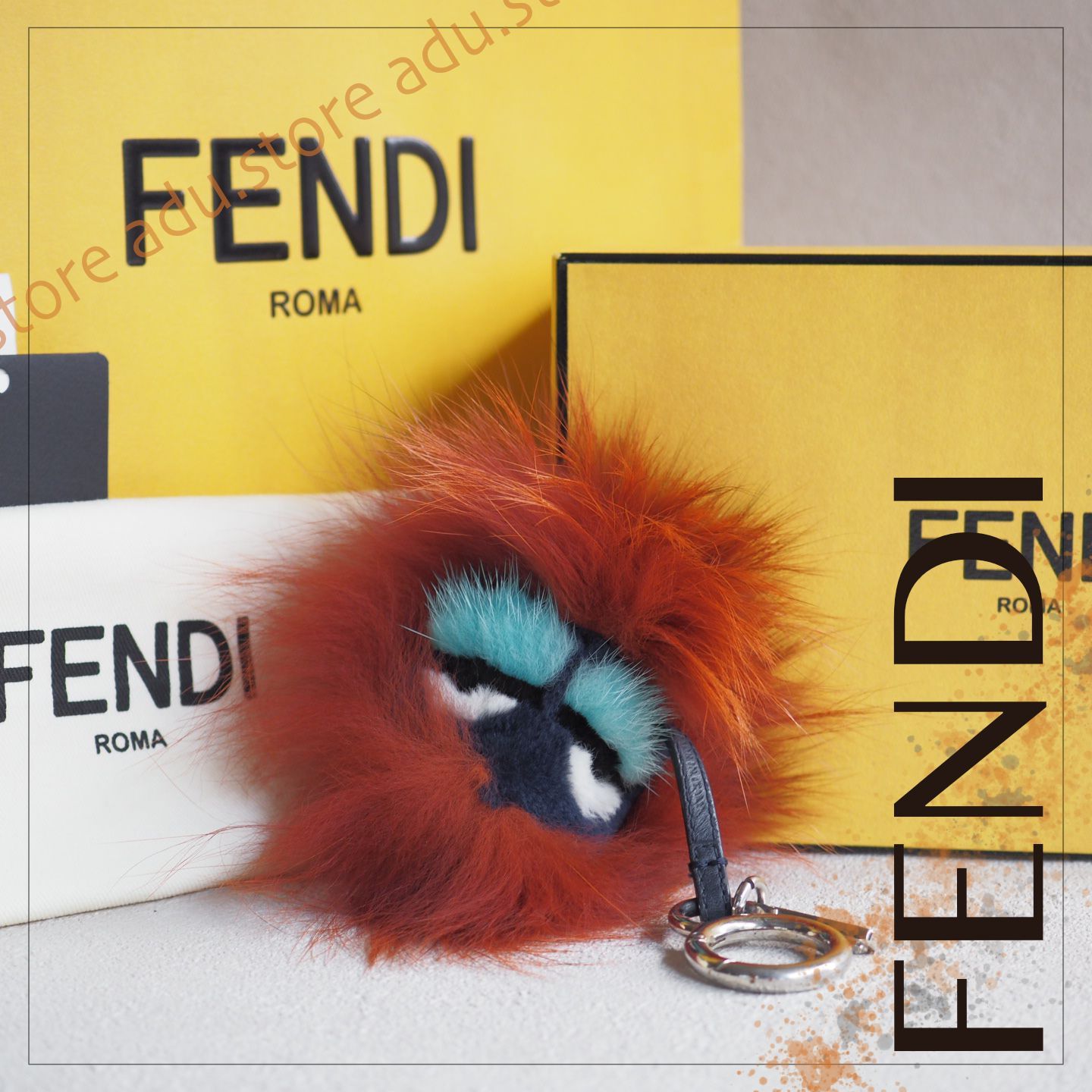 未使用美品☆ フェンディ FENDI バッグ バグズ モンスター チャーム