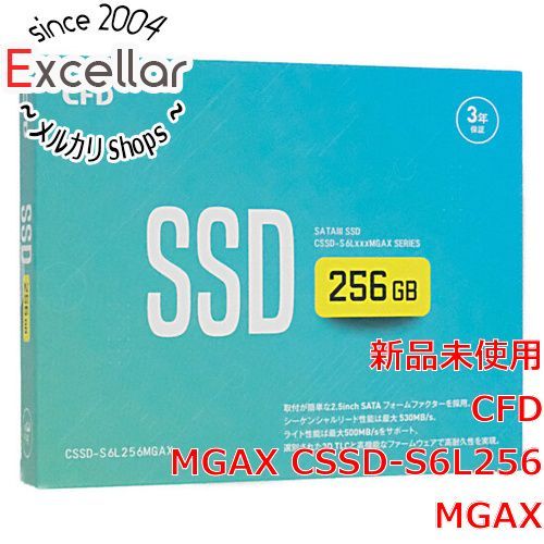 [bn:13] CFD　2.5インチ SSD　MGAX CSSD-S6L256MGAX　256GB