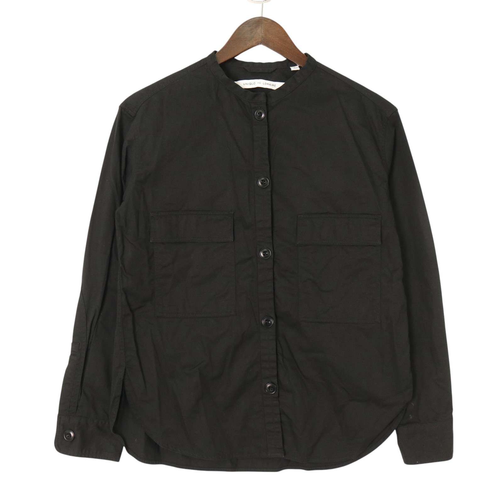 UNIQLO AND LEMAIRE ユニクロ ルメール 通年☆ 長袖 コットン スタンド 