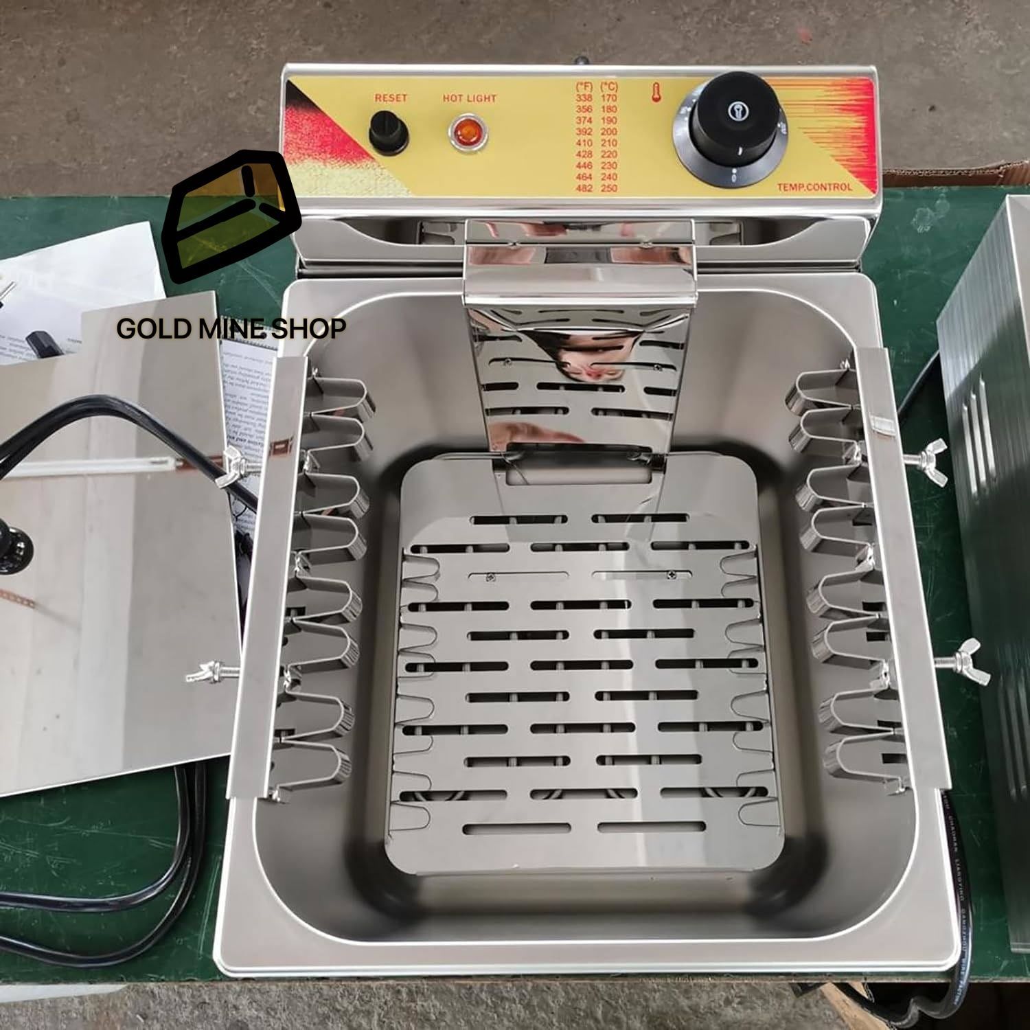 12L自動チーズホットドッグソーセージグリルストーブスティックフライヤー