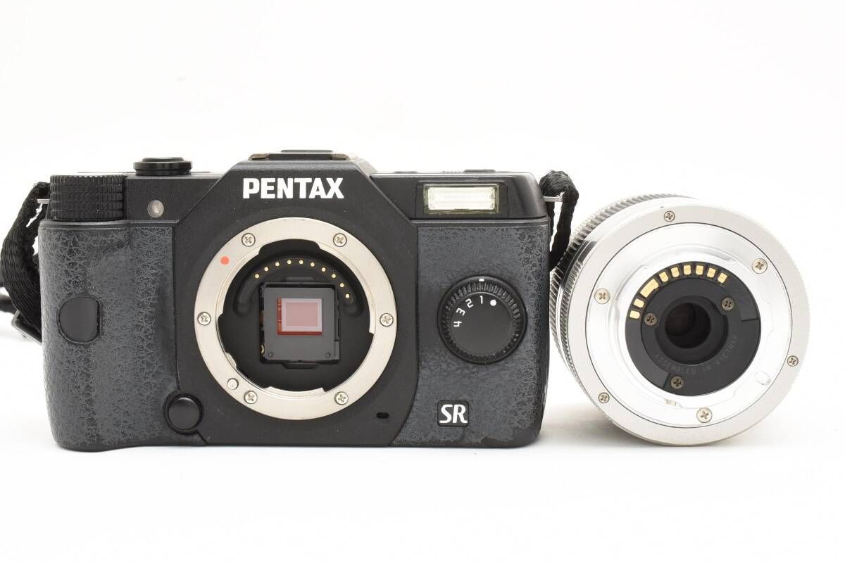 ☆良品☆ペンタックス PENTAX Q10 5-15mm F2.8-4.5 ED AL ブラック 