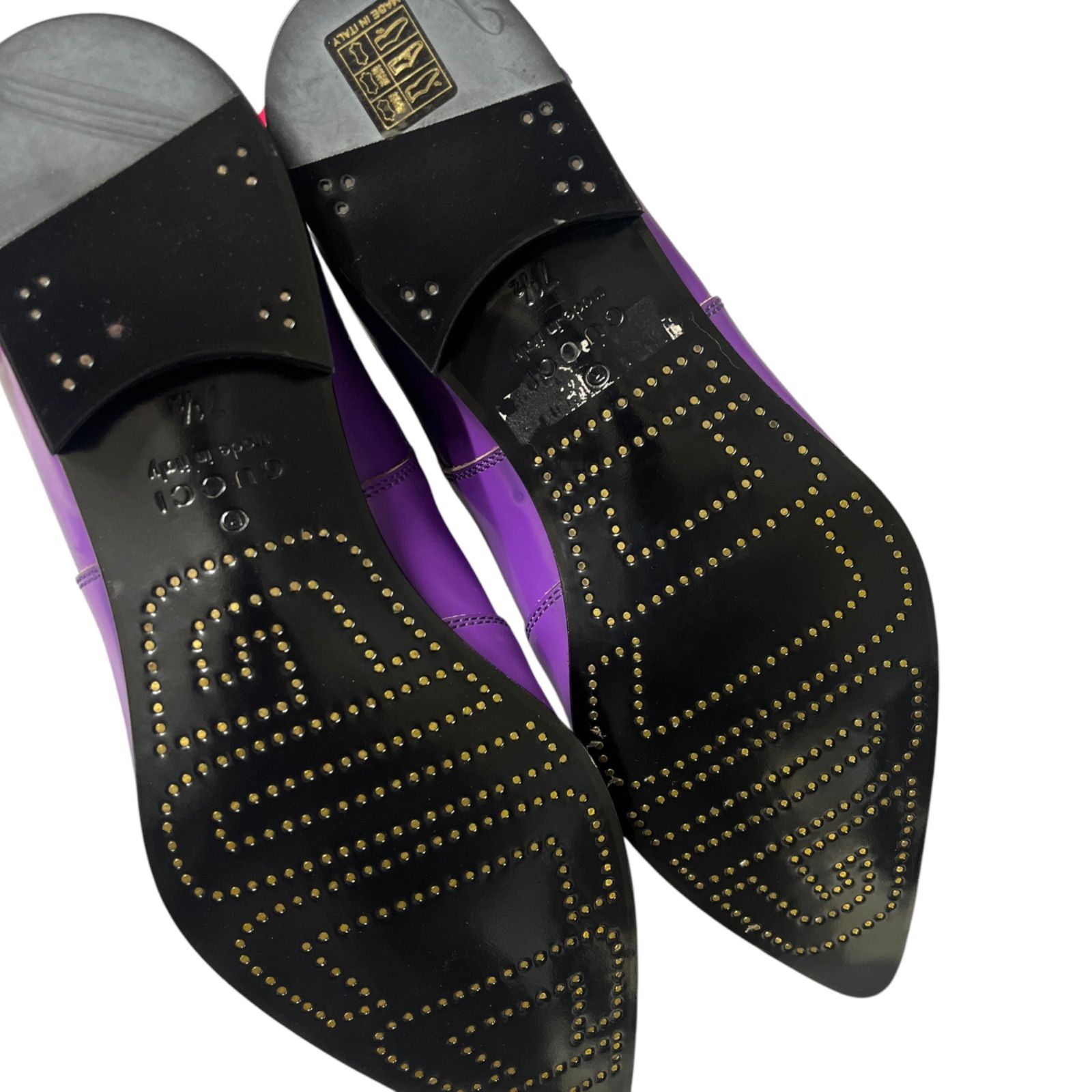 ○未使用 GUCCI グッチ サイドゴア アンクルブーツ ショート
