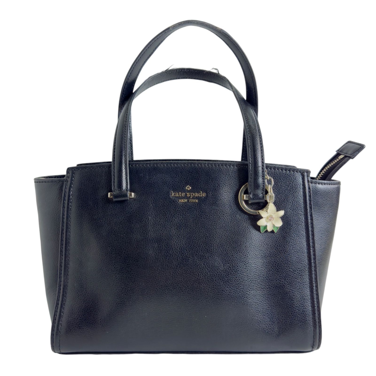 kate spade NEW YORK 際どく ケイトスペード レザー ハンドバッグ