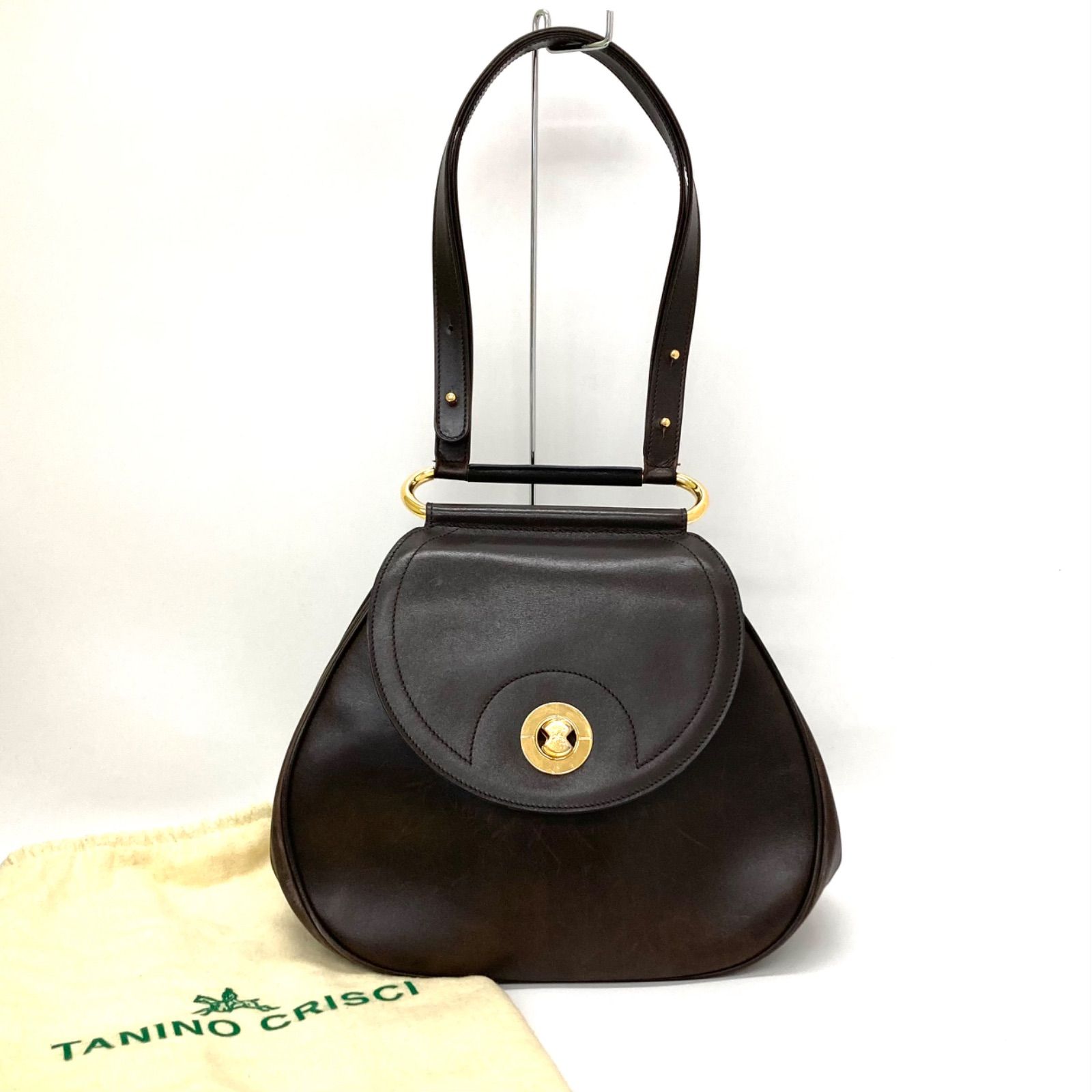 TANINO CRISCI タニノクリスチー ハンドバッグ　レザー ◇TANINO CRISCI◇タニノクリスチー ショルダー ハンドバッグ