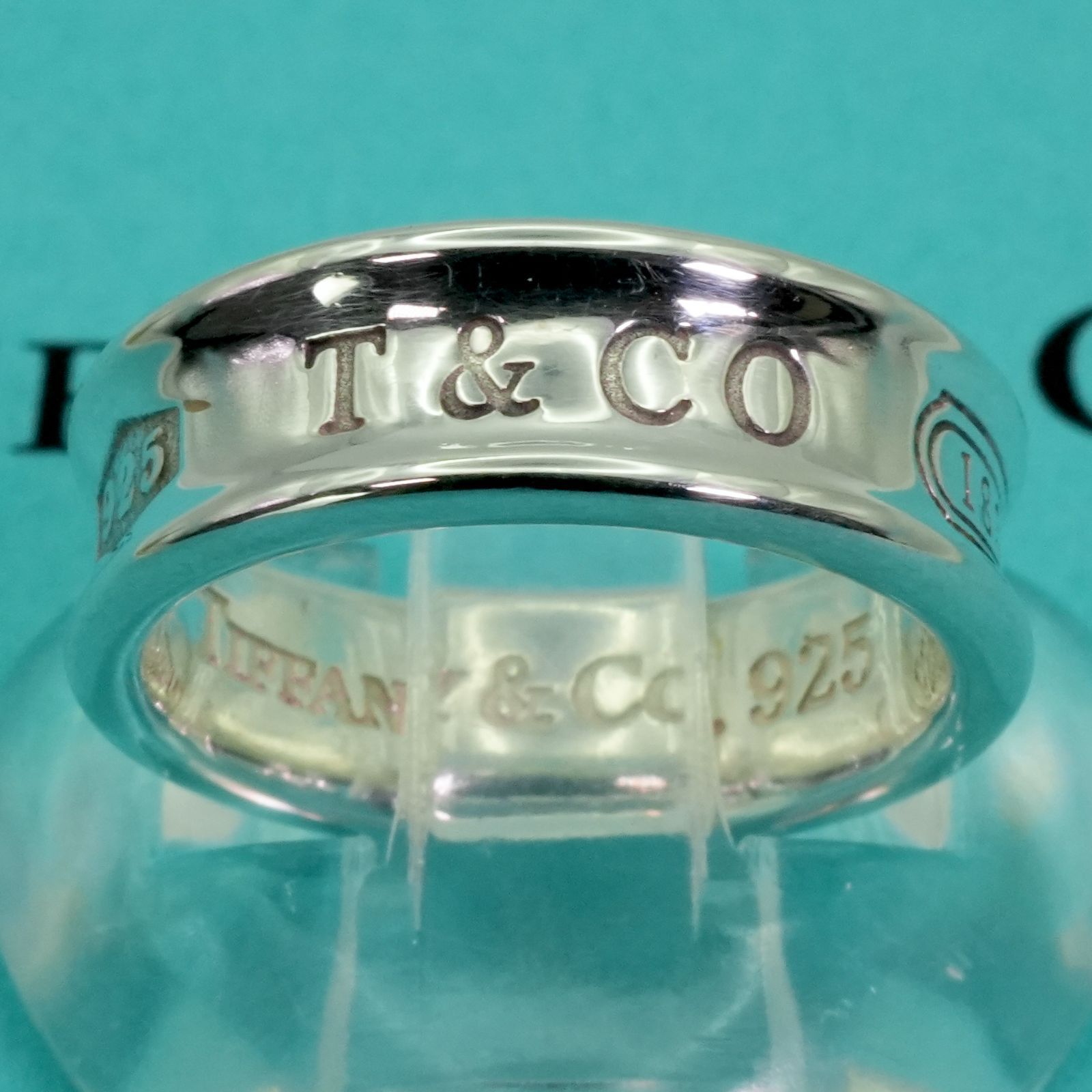 D862 極美品 ティファニー 1837 ミディアム リング 指輪 10 .5号 D862 極美品 ティファニー 1837 ミディアム リング 指輪 10 .5号