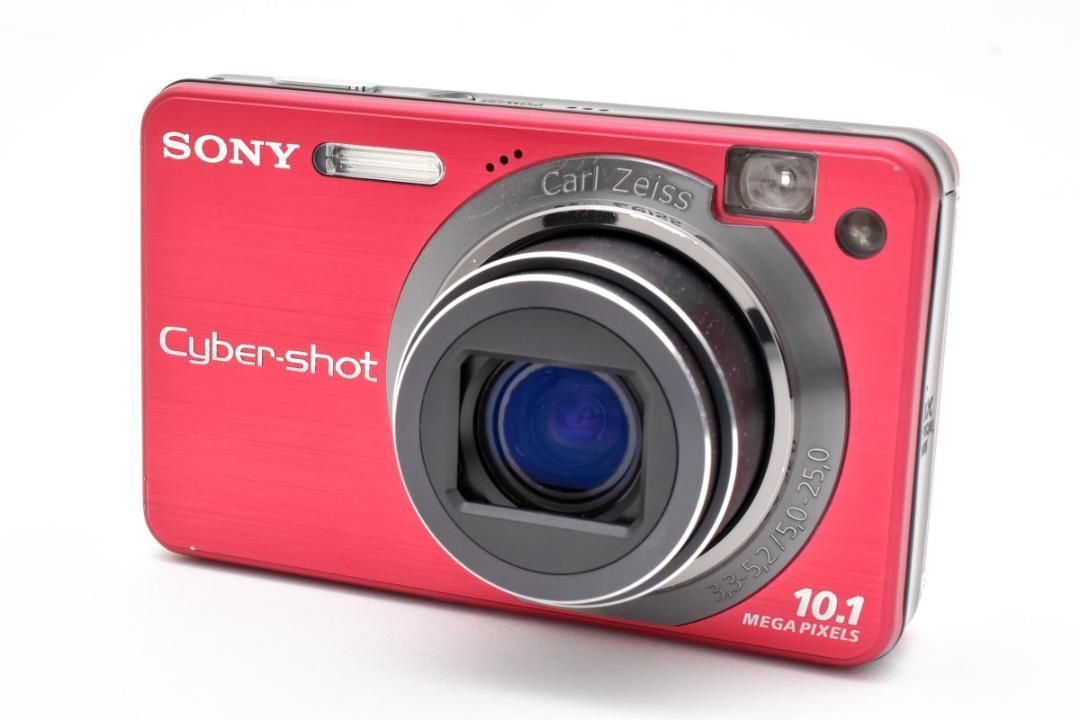 247 SONY Cyber-shot DSC-W170 レッド - メルカリ