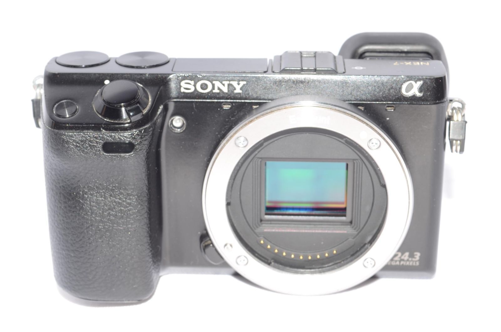 ジャンク】SONY ミラーレス一眼カメラ α NEX-7 ボディ ブラック