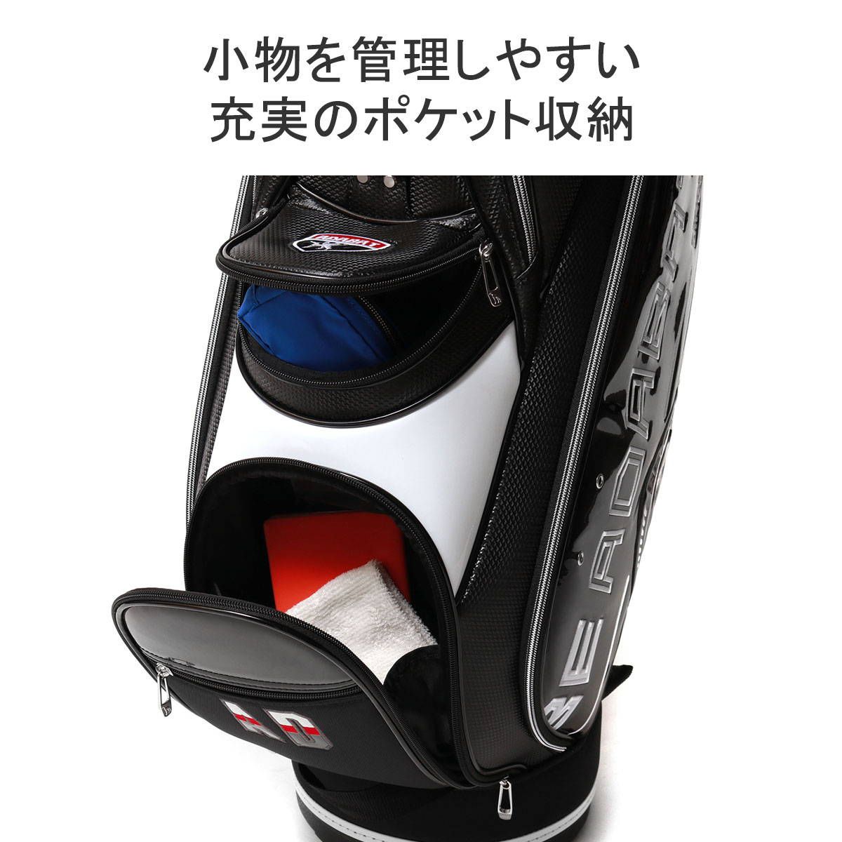 アダバット ゴルフ キャディーバッグ レディース adabot レディース ゴルフクラブセット ONOFF キャディバック付き