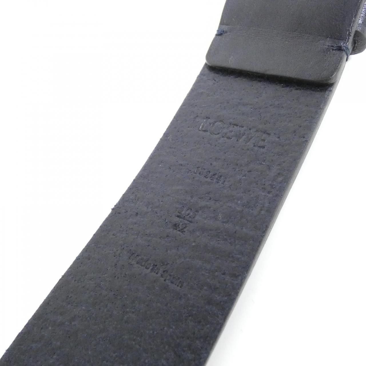 話題の ロエベ チャンキー アナグラム 105cm E619238X49 ベルト