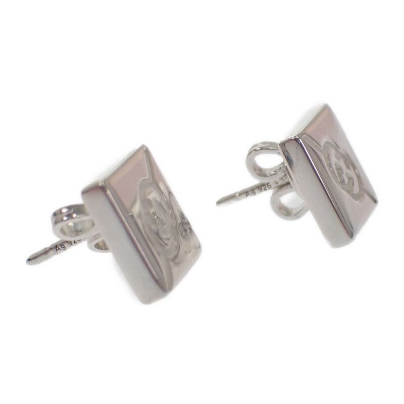 中古】グッチ GUCCI ダイアゴナル ピアス ‎774033_J8400_8106 ピアス  