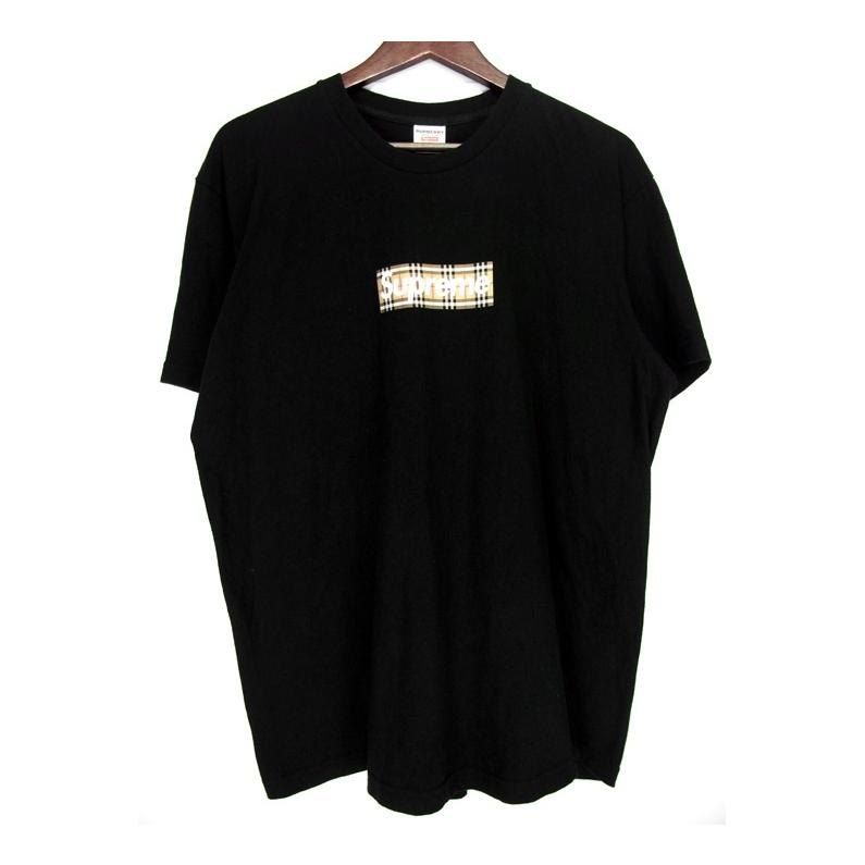 シュプリーム Supreme × バーバリー Burberry 22SS 【 Box Logo Tee 】 ノヴァ チェック ボックス ロゴ 半袖 Tシャツ　38093
