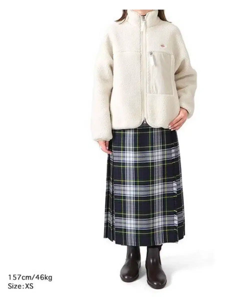 ダントン フリース フリース ボアジャケット オイスター GULLKHAN_COM