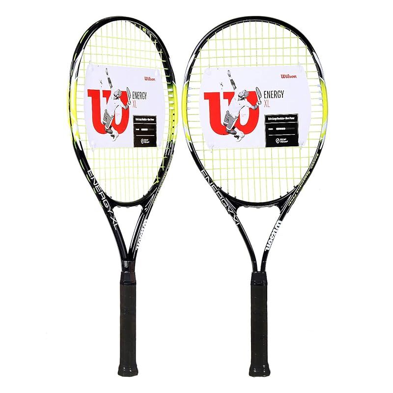 Wilson Energy XL テニスラケット　２本セット Amazon | Wilson(ウイルソン) 硬式 テニスラケット [ガット