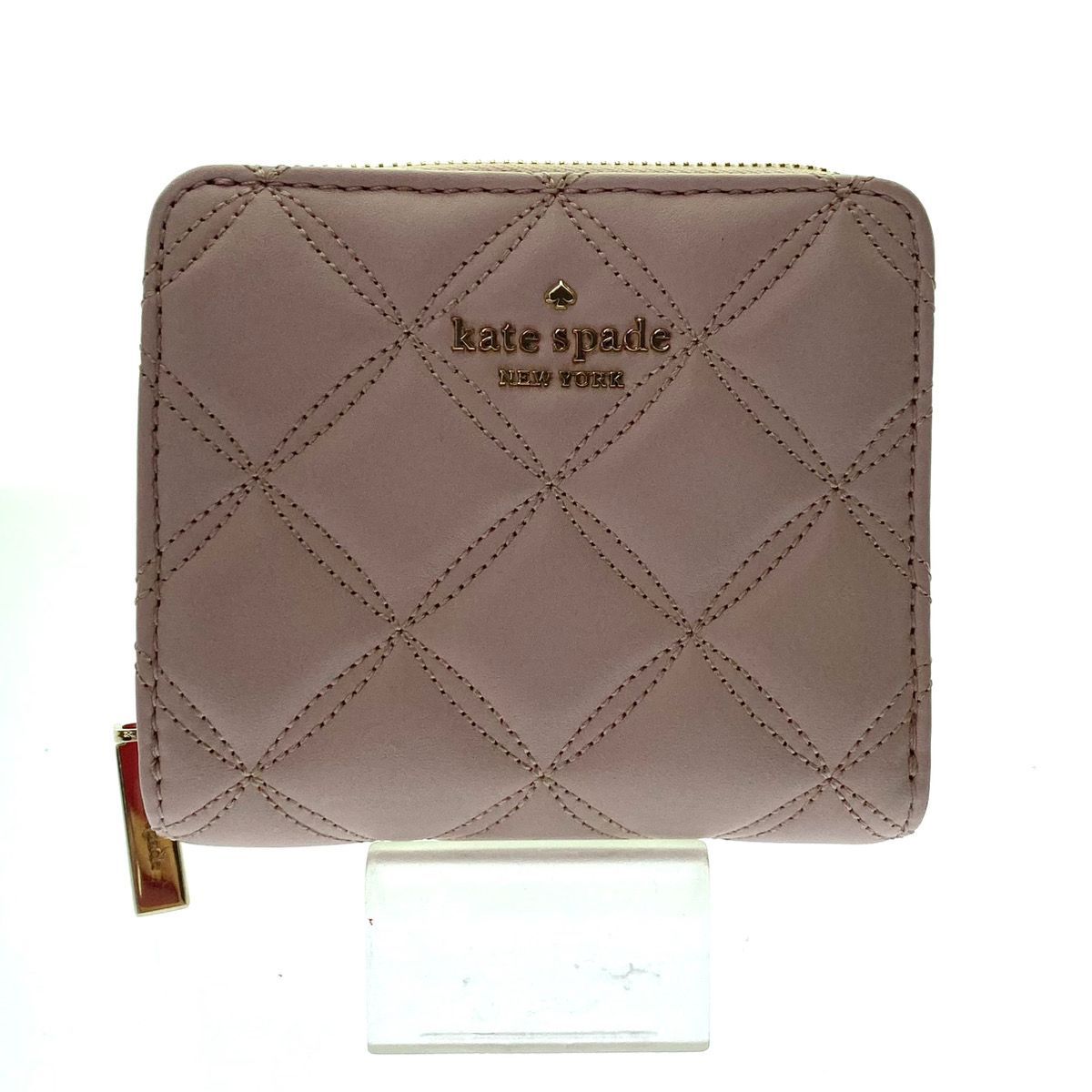 kate spade キルティング 二つ折り財布 ピンク kate spade キルティング 二つ折り財布 ピンク 最新作☆ ケイト