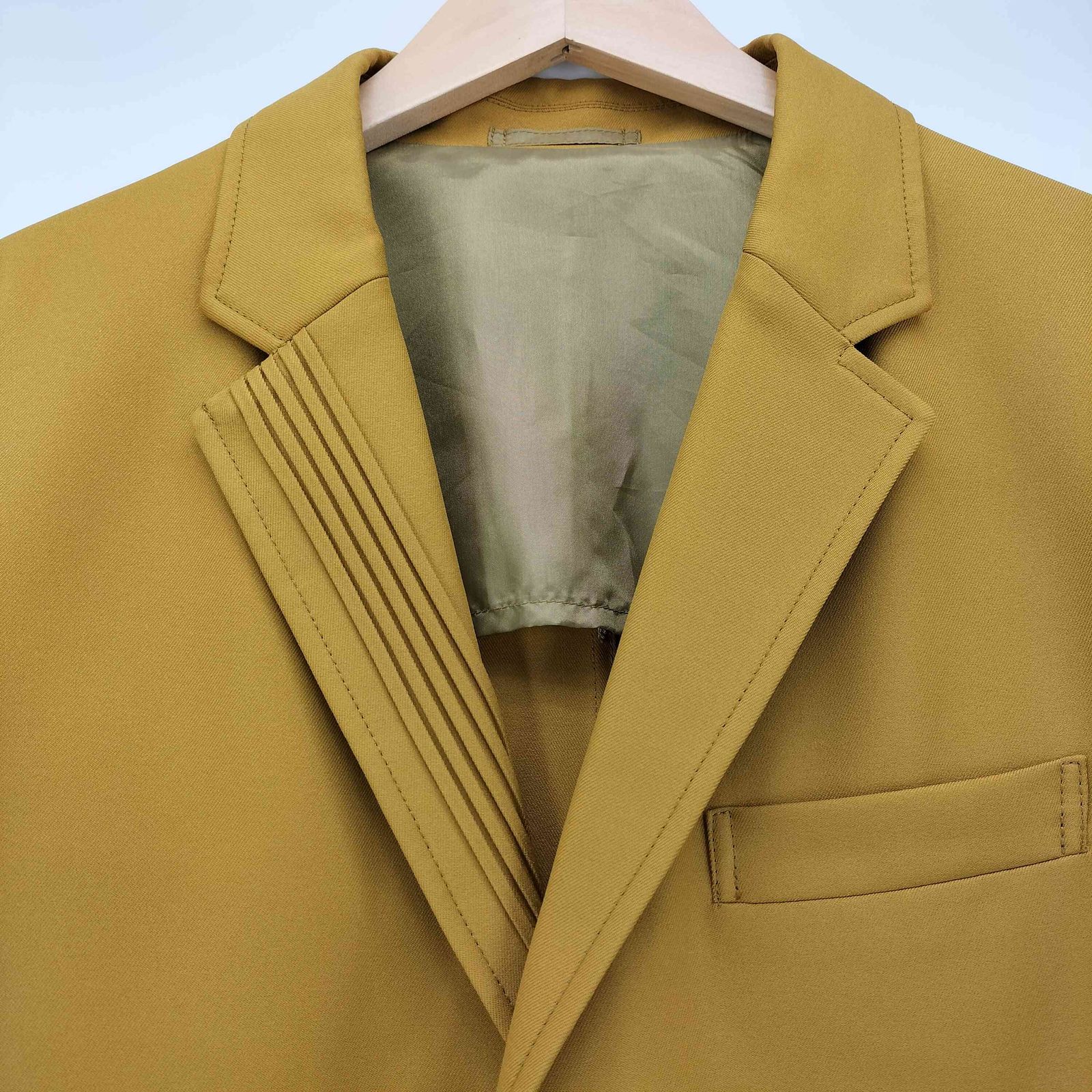 イッセイミヤケメン ISSEY MIYAKE MEN 20SS プリーツ切替 2Bテーラード 