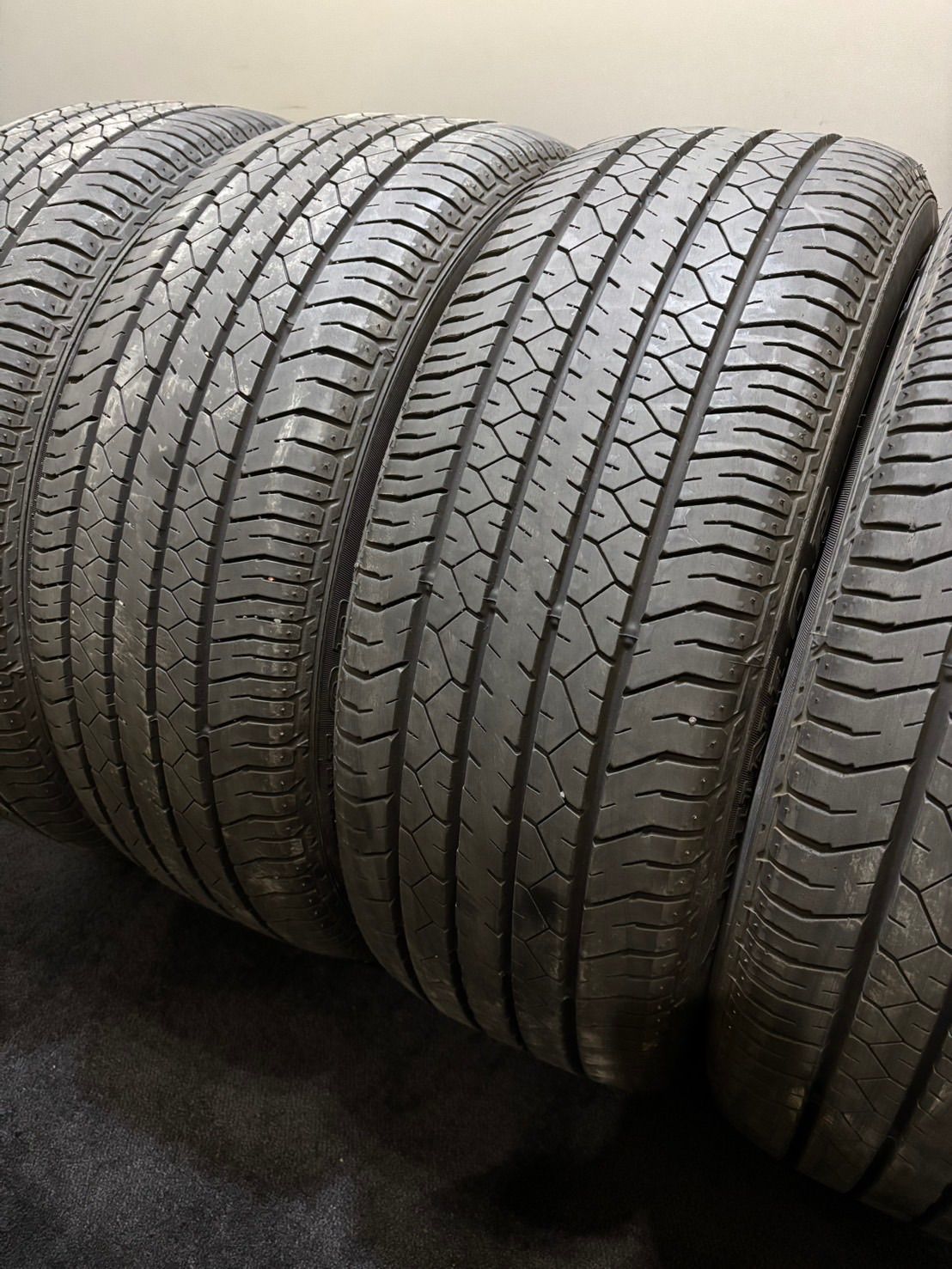 225|50R18 DUNLOP|SP SPORT 270 19年製 夏タイヤ サマータイヤ 4本 ダンロップ ヴェセル C-HR カローラクロス 南1-J184