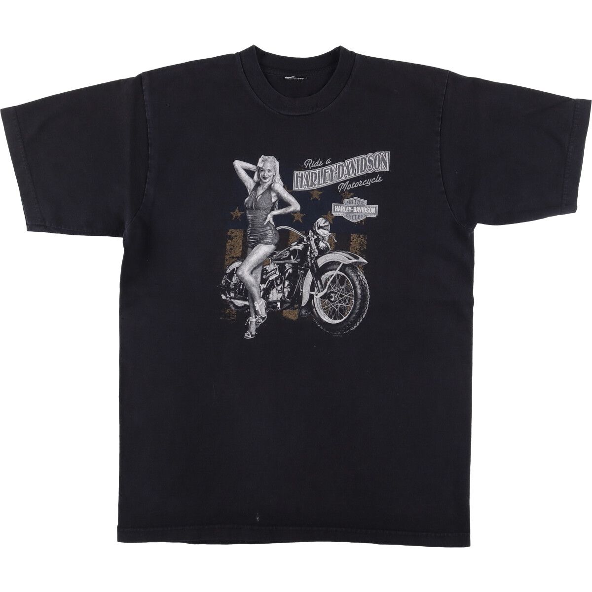 古着 00年代 ハーレーダビッドソン Harley-Davidson ピンナップ 古着 00年代 ハーレーダビッドソン Harley-Davidson ピンナップ
