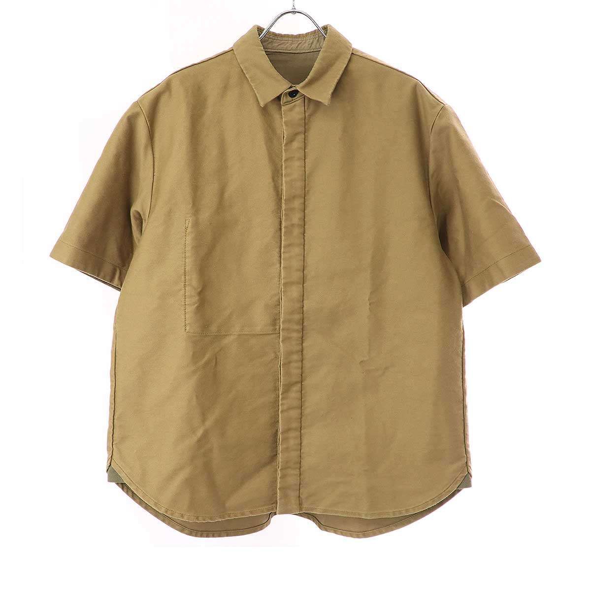 sacai サカイ 24SS Moleskin Shirt ショートスリーブモールスキン sacai サカイ 24SS Moleskin Shirt ショートスリーブモールスキン