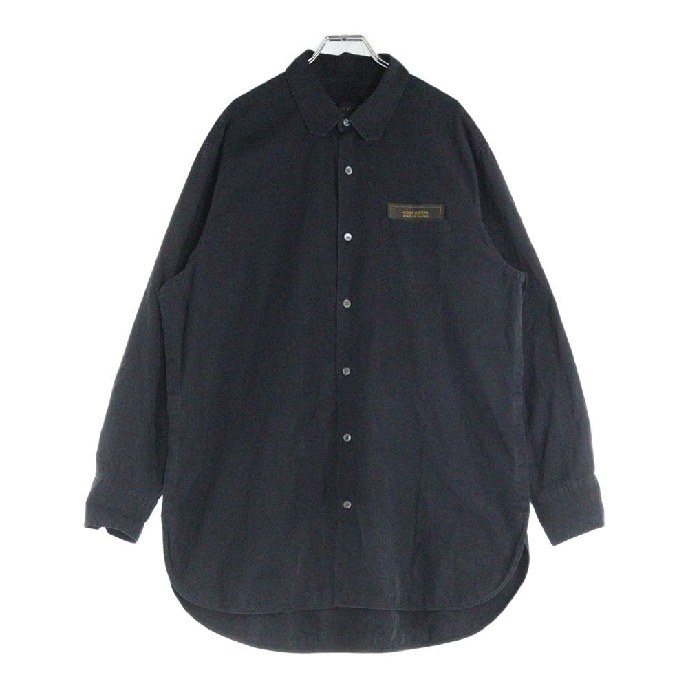 ルイヴィトン　LOUIS VUITTON ヴァージルアブロー　長袖シャツ LOUIS VUITTON (ルイヴィトン) 21SS ヴァージルアブロー LVロゴ