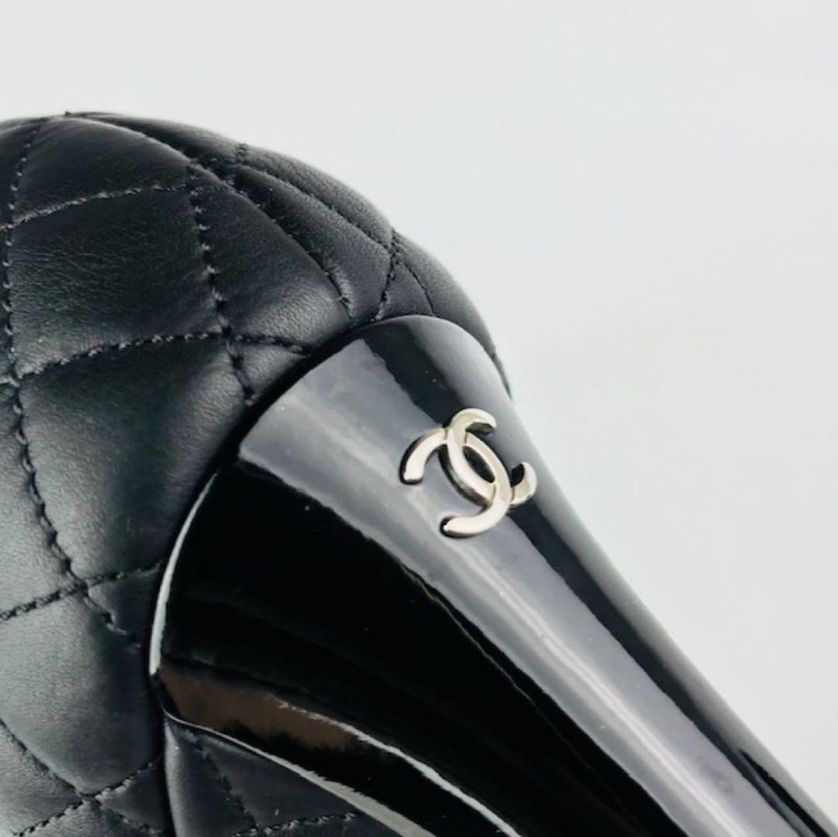 良品☆CHANEL・シャネル レディース レザー切替し メタルココ 良品☆CHANEL・シャネル レディース レザー切替し メタルココ