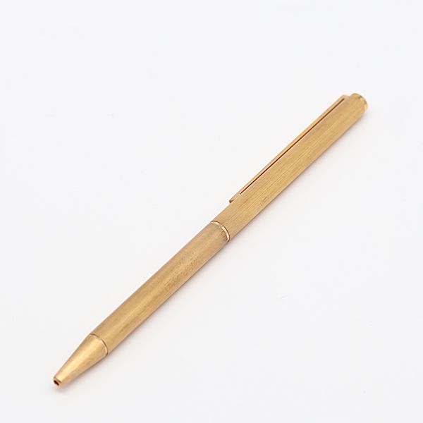 美品 デュポン ボールペン ゴールドカラー 135mm 文具 筆記用具 KTU