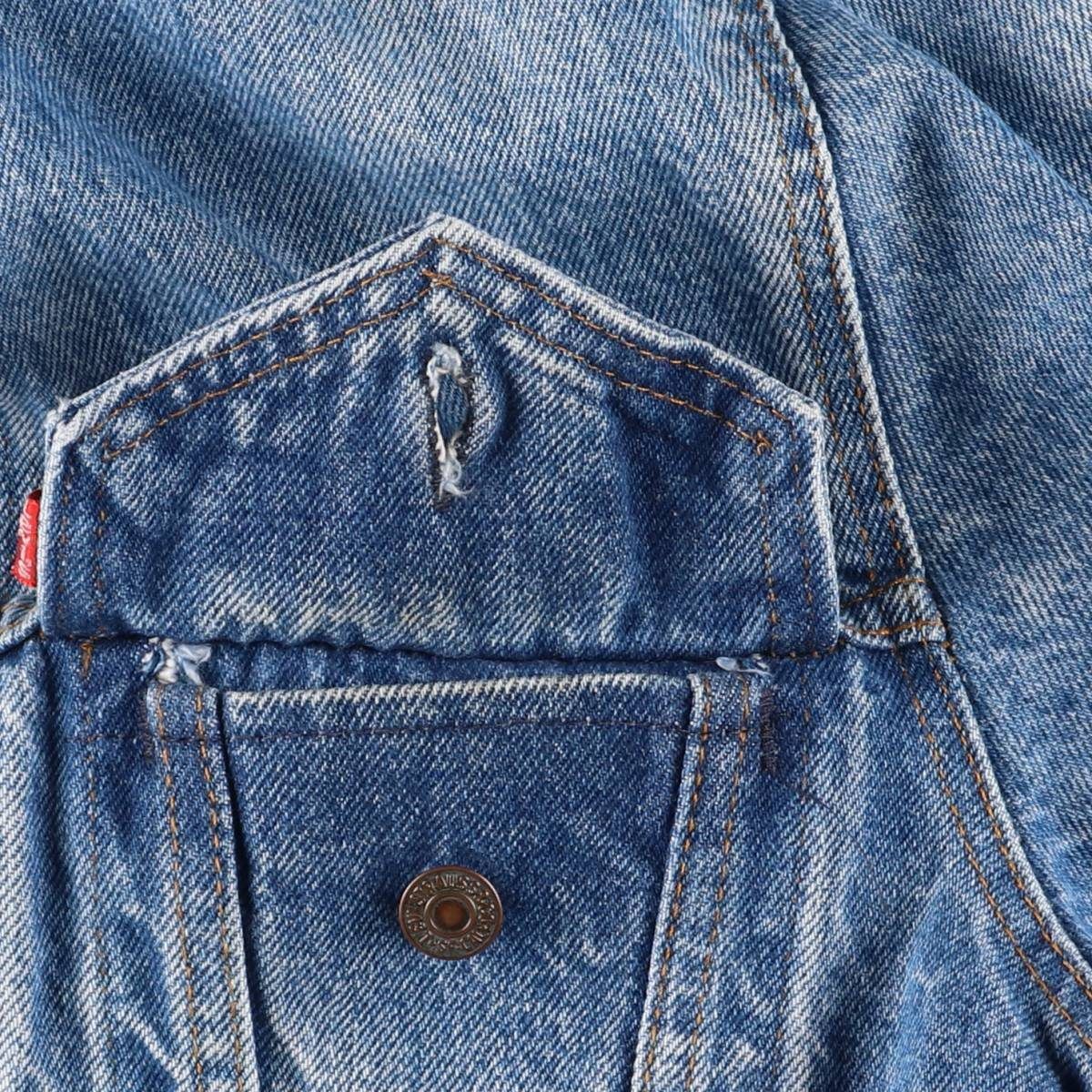 リーバイス　71506-0217 USA製　90s 古着 90年代 リーバイス Levi's 71506-0217 デニムジャケット Gジャン